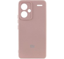 Чохол Silicone Cover Lakshmi Full Camera (AA) with logo для Xiaomi Redmi Note 13 Pro+ Рожевий / Pink Sand