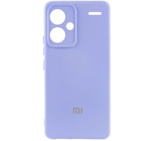Чохол Silicone Cover Lakshmi Full Camera (AA) with logo для Xiaomi Redmi Note 13 Pro+ Бузковий / Dasheen