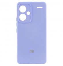 Чохол Silicone Cover Lakshmi Full Camera (AA) with logo для Xiaomi Redmi Note 13 Pro+ Бузковий / Dasheen