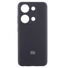Чохол Silicone Cover Lakshmi Full Camera (AA) with logo для Xiaomi Poco X6 / Note 13 Pro 5G Чорний / Black