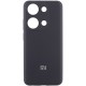 Чохол Silicone Cover Lakshmi Full Camera (AA) with logo для Xiaomi Poco X6 / Note 13 Pro 5G Чорний / Black