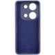 Чохол Silicone Cover Lakshmi Full Camera (AA) with logo для Xiaomi Poco X6 / Note 13 Pro 5G Синій / Midnight blue