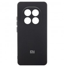 Чохол Silicone Cover Lakshmi Full Camera (AA) with logo для Xiaomi Redmi Note 14 Pro+ 5G Чорний / Black