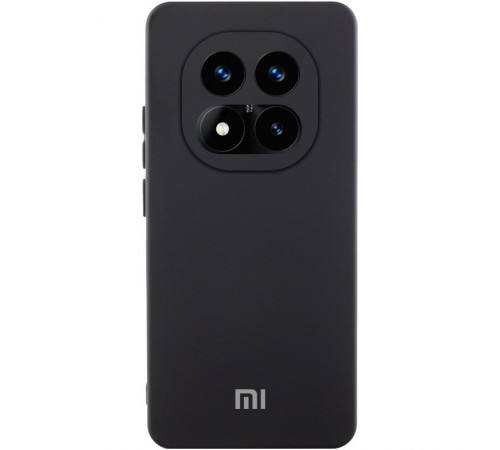 Чохол Silicone Cover Lakshmi Full Camera (AA) with logo для Xiaomi Redmi Note 14 Pro 4G/5G Чорний / Black Чохол Silicone Cover Lakshmi Full Camera (AA) with logo для Xiaomi Redmi Note 14 Pro 4G/5G Чорний / Black