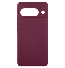 Чохол Silicone Cover Lakshmi Full Camera (AAA) для Google Pixel 9a Бордовий / Plum