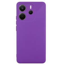 Чохол Silicone Cover Lakshmi Full Camera (AA) для Xiaomi Redmi Note 14 4G (Europe version) Фіолетовий / Purple