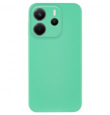 Чохол Silicone Cover Lakshmi Full Camera (AA) для Xiaomi Redmi Note 14 4G (Europe version) Ментоловый / Mint