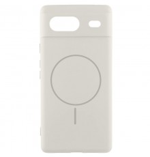 Чохол Silicone Cover Lakshmi Full Camera (AA) with MagFit для Google Pixel 7 Білий / White