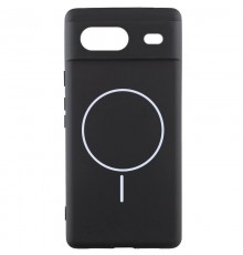 Чохол Silicone Cover Lakshmi Full Camera (AA) with MagFit для Google Pixel 7 Чорний / Black