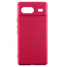 Чохол Silicone Cover Lakshmi Full Camera (AA) with MagFit для Google Pixel 7 Червоний / Rose Red