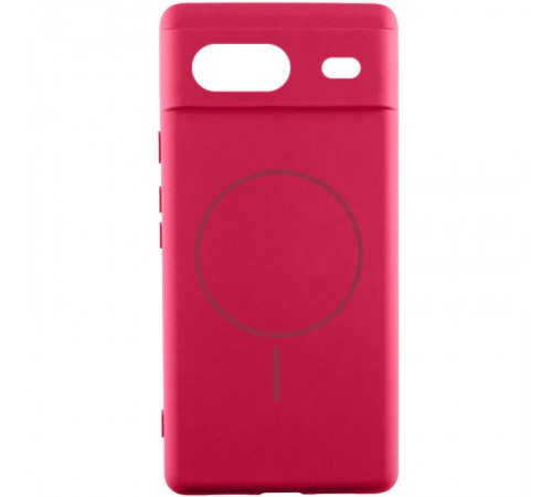 Чохол Silicone Cover Lakshmi Full Camera (AA) with MagFit для Google Pixel 7 Червоний / Rose Red Чохол Silicone Cover Lakshmi Full Camera (AA) with MagFit для Google Pixel 7 Червоний / Rose Red