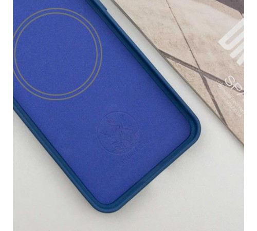 Чохол Silicone Cover Lakshmi Full Camera (AA) with MagFit для Google Pixel 7 Синій / Navy blue Чохол Silicone Cover Lakshmi Full Camera (AA) with MagFit для Google Pixel 7 Синій / Navy blue