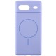 Чохол Silicone Cover Lakshmi Full Camera (AA) with MagFit для Google Pixel 7 Бузковий / Dasheen
