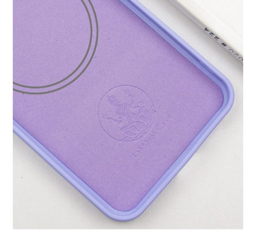 Чохол Silicone Cover Lakshmi Full Camera (AA) with MagFit для Google Pixel 7 Бузковий / Dasheen Чохол Silicone Cover Lakshmi Full Camera (AA) with MagFit для Google Pixel 7 Бузковий / Dasheen