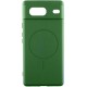 Чохол Silicone Cover Lakshmi Full Camera (AA) with MagFit для Google Pixel 7 Зелений / Dark green