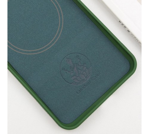 Чохол Silicone Cover Lakshmi Full Camera (AA) with MagFit для Google Pixel 7 Зелений / Dark green Чохол Silicone Cover Lakshmi Full Camera (AA) with MagFit для Google Pixel 7 Зелений / Dark green