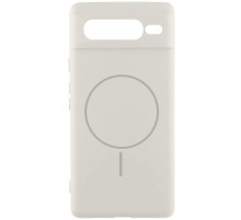Чохол Silicone Cover Lakshmi Full Camera (AA) with MagFit для Google Pixel 7 Pro Білий / White