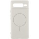 Чохол Silicone Cover Lakshmi Full Camera (AA) with MagFit для Google Pixel 7 Pro Білий / White