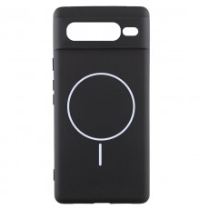 Чохол Silicone Cover Lakshmi Full Camera (AA) with MagFit для Google Pixel 7 Pro Чорний / Black