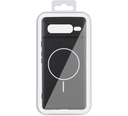 Чохол Silicone Cover Lakshmi Full Camera (AA) with MagFit для Google Pixel 7 Pro Чорний / Black Чохол Silicone Cover Lakshmi Full Camera (AA) with MagFit для Google Pixel 7 Pro Чорний / Black