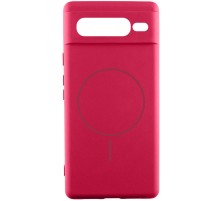 Чохол Silicone Cover Lakshmi Full Camera (AA) with MagFit для Google Pixel 7 Pro Червоний / Rose Red