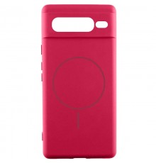 Чохол Silicone Cover Lakshmi Full Camera (AA) with MagFit для Google Pixel 7 Pro Червоний / Rose Red