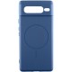 Чохол Silicone Cover Lakshmi Full Camera (AA) with MagFit для Google Pixel 7 Pro Синій / Navy blue