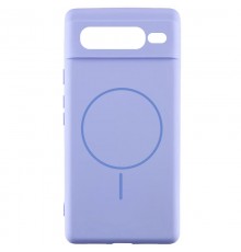 Чохол Silicone Cover Lakshmi Full Camera (AA) with MagFit для Google Pixel 7 Pro Бузковий / Dasheen