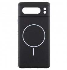 Чохол Silicone Cover Lakshmi Full Camera (AA) with MagFit для Google Pixel 8 Pro Чорний / Black