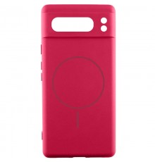 Чохол Silicone Cover Lakshmi Full Camera (AA) with MagFit для Google Pixel 8 Pro Червоний / Rose Red