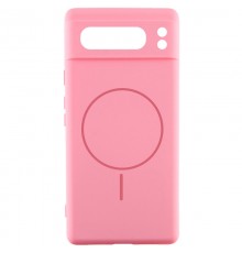 Чохол Silicone Cover Lakshmi Full Camera (AA) with MagFit для Google Pixel 8 Pro Рожевий / Light pink