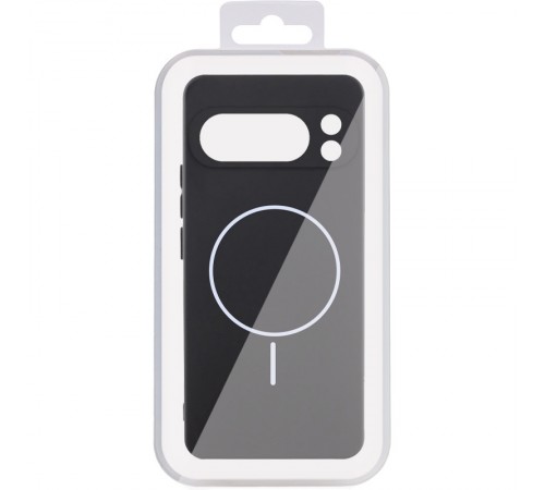 Чохол Silicone Cover Lakshmi Full Camera (AA) with MagFit для Google Pixel 9 Pro XL Чорний / Black Чохол Silicone Cover Lakshmi Full Camera (AA) with MagFit для Google Pixel 9 Pro XL Чорний / Black