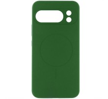 Чохол Silicone Cover Lakshmi Full Camera (AA) with MagFit для Google Pixel 9 Pro XL Зелений / Dark green