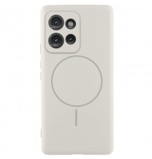 Чохол Silicone Cover Lakshmi Full Camera (AA) with MagFit для Motorola Edge 50 Білий / White
