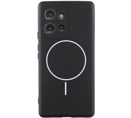 Чохол Silicone Cover Lakshmi Full Camera (AA) with MagFit для Motorola Edge 50 Чорний / Black Чохол Silicone Cover Lakshmi Full Camera (AA) with MagFit для Motorola Edge 50 Чорний / Black