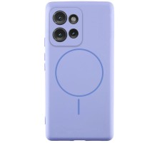 Чохол Silicone Cover Lakshmi Full Camera (AA) with MagFit для Motorola Edge 50 Бузковий / Dasheen