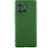 Чохол Silicone Cover Lakshmi Full Camera (AA) with MagFit для Motorola Edge 50 Neo Зелений / Dark green
