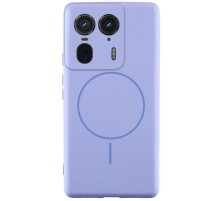 Чохол Silicone Cover Lakshmi Full Camera (AA) with MagFit для Motorola Edge 50 Ultra Бузковий / Dasheen