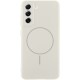 Чохол Silicone Cover Lakshmi Full Camera (AA) with MagFit для Samsung Galaxy S21 FE Білий / White