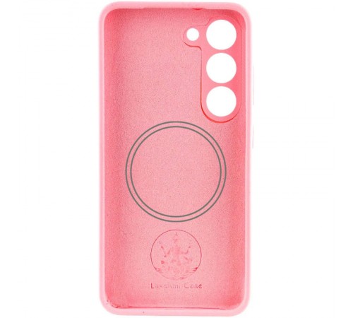 Чохол Silicone Cover Lakshmi Full Camera (AA) with MagFit для Samsung Galaxy S23 Рожевий / Light pink Чохол Silicone Cover Lakshmi Full Camera (AA) with MagFit для Samsung Galaxy S23 Рожевий / Light pink
