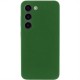 Чохол Silicone Cover Lakshmi Full Camera (AA) with MagFit для Samsung Galaxy S23 Зелений / Dark green