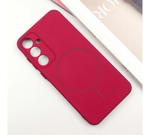 Чохол Silicone Cover Lakshmi Full Camera (AA) with MagFit для Samsung Galaxy S23 FE Червоний / Rose Red Чохол Silicone Cover Lakshmi Full Camera (AA) with MagFit для Samsung Galaxy S23 FE Червоний / Rose Red