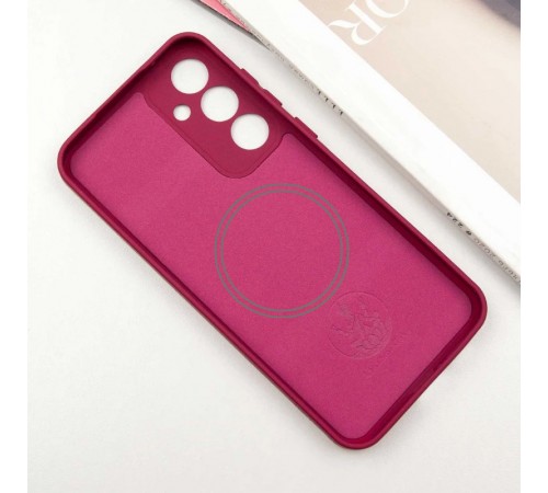 Чохол Silicone Cover Lakshmi Full Camera (AA) with MagFit для Samsung Galaxy S23 FE Червоний / Rose Red Чохол Silicone Cover Lakshmi Full Camera (AA) with MagFit для Samsung Galaxy S23 FE Червоний / Rose Red