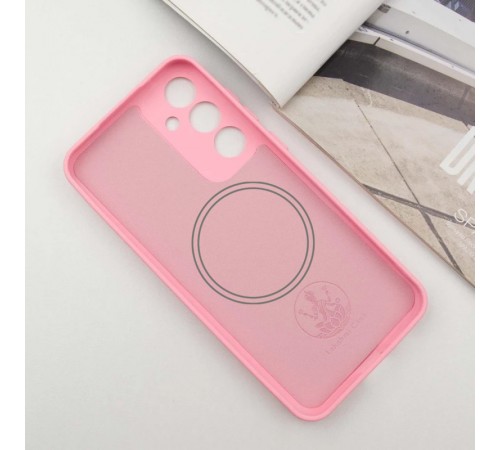 Чохол Silicone Cover Lakshmi Full Camera (AA) with MagFit для Samsung Galaxy S23 FE Рожевий / Light pink Чохол Silicone Cover Lakshmi Full Camera (AA) with MagFit для Samsung Galaxy S23 FE Рожевий / Light pink