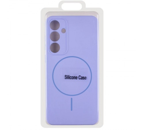 Чохол Silicone Cover Lakshmi Full Camera (AA) with MagFit для Samsung Galaxy S23 FE Бузковий / Dasheen Чохол Silicone Cover Lakshmi Full Camera (AA) with MagFit для Samsung Galaxy S23 FE Бузковий / Dasheen