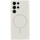 Чохол Silicone Cover Lakshmi Full Camera (AA) with MagFit для Samsung Galaxy S23 Ultra Білий / White
