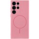 Чохол Silicone Cover Lakshmi Full Camera (AA) with MagFit для Samsung Galaxy S23 Ultra Рожевий / Light pink