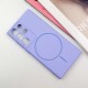 Чохол Silicone Cover Lakshmi Full Camera (AA) with MagFit для Samsung Galaxy S23 Ultra Бузковий / Dasheen