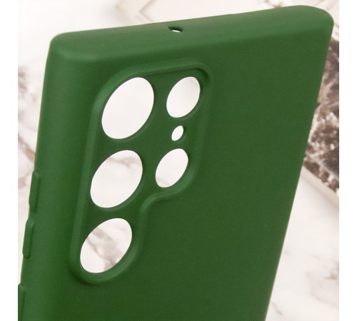 Чохол Silicone Cover Lakshmi Full Camera (AA) with MagFit для Samsung Galaxy S23 Ultra Зелений / Dark green Чохол Silicone Cover Lakshmi Full Camera (AA) with MagFit для Samsung Galaxy S23 Ultra Зелений / Dark green
