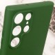 Чохол Silicone Cover Lakshmi Full Camera (AA) with MagFit для Samsung Galaxy S23 Ultra Зелений / Dark green